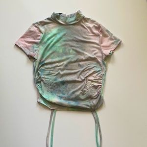 Heart & Hips Tie Dye Crop Top